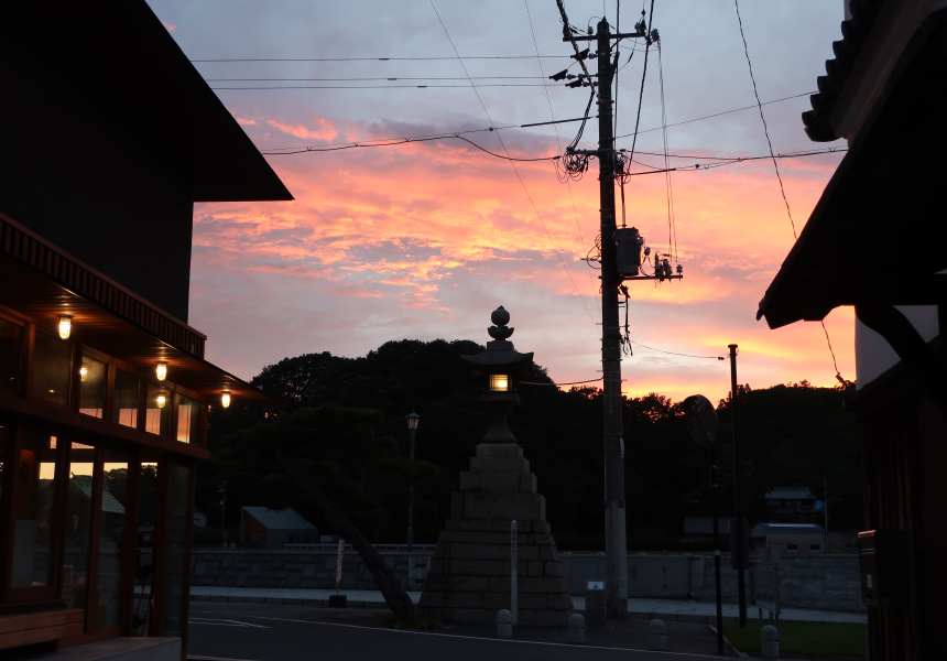 瀬戸田町商店街の夕景（生口島） イメージ