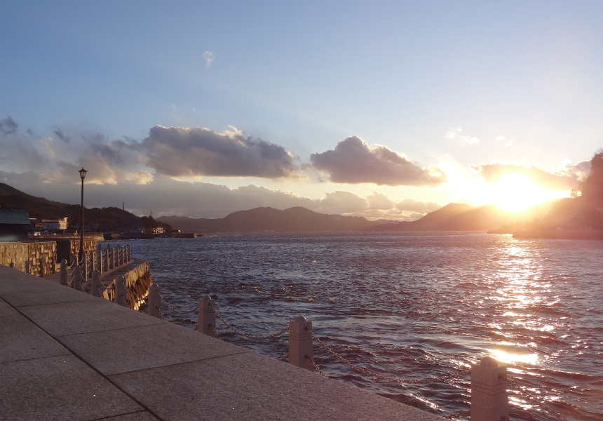 冬の瀬戸田の海（生口島） イメージ