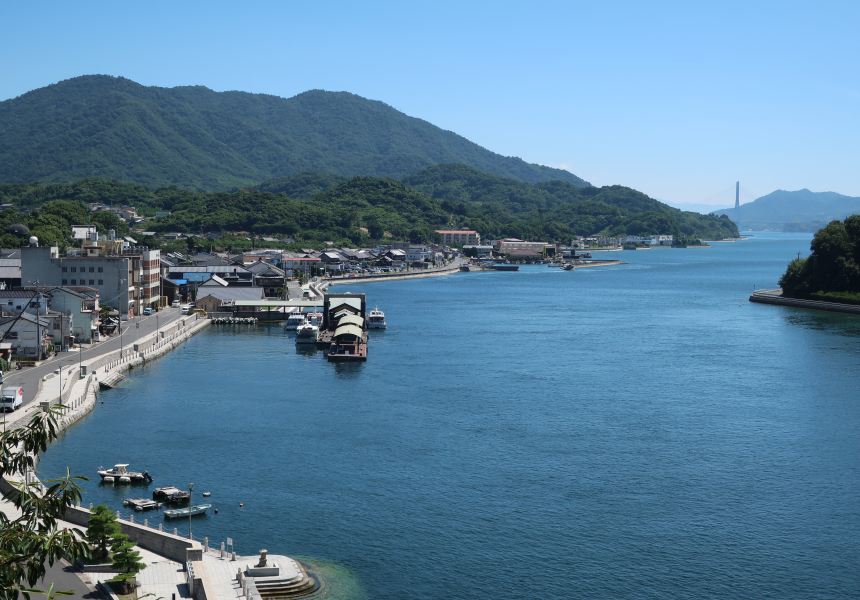 夏の瀬戸田港（生口島） イメージ